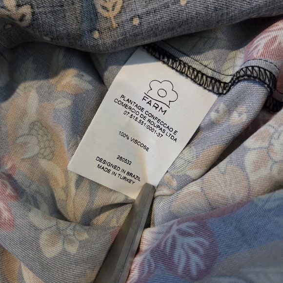 FARM RIO × ANTHRO L Yolanda Maxi Floral Mixed Print Skirt - Picture 2 of 6